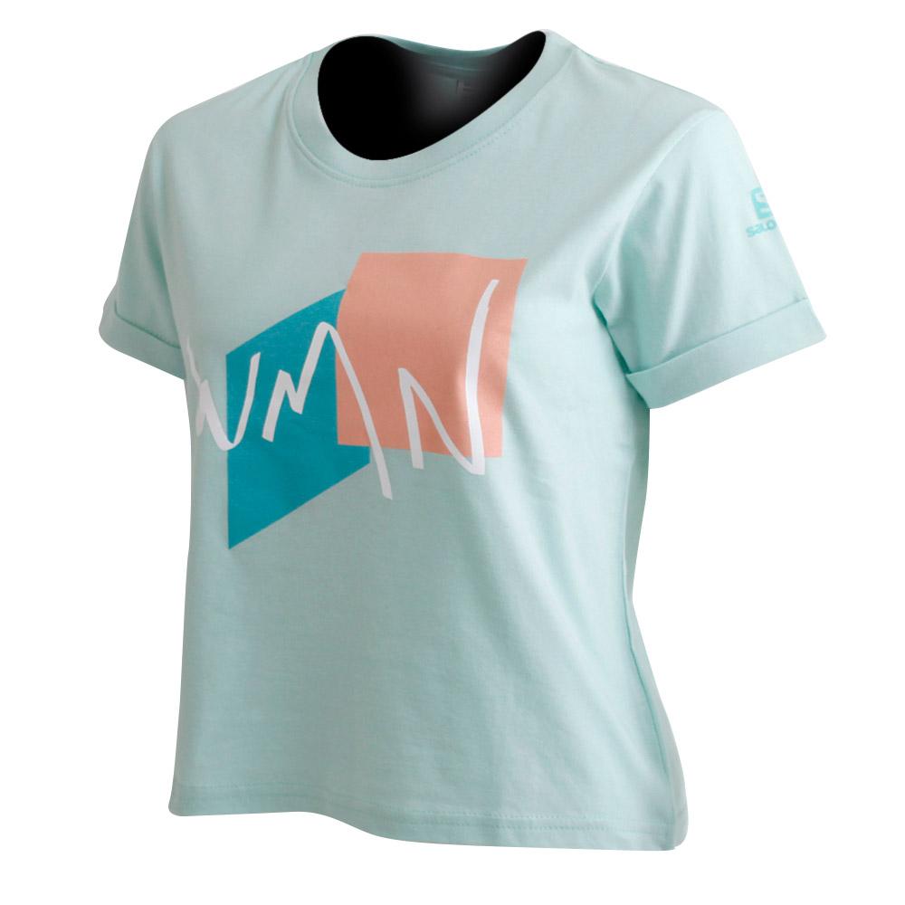 Salomon T-Shirts Dame Flerfarvede - WMN CROPPED TEE (TQJMP-1982)